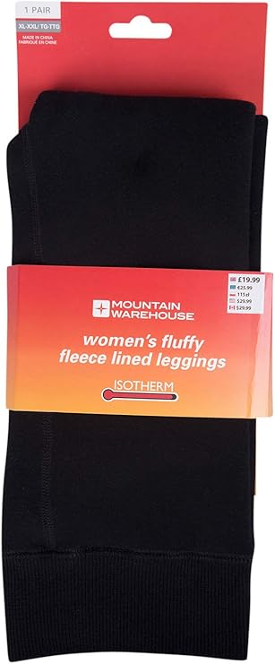 mountain warehouse fleece lined leggings