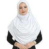 Prien Ready To Wear Hijab For Women, Instant Turban, Soft Muslim Scarf For Prayer, Long Hijabs, Islamic Clothes, Jersey Abaya