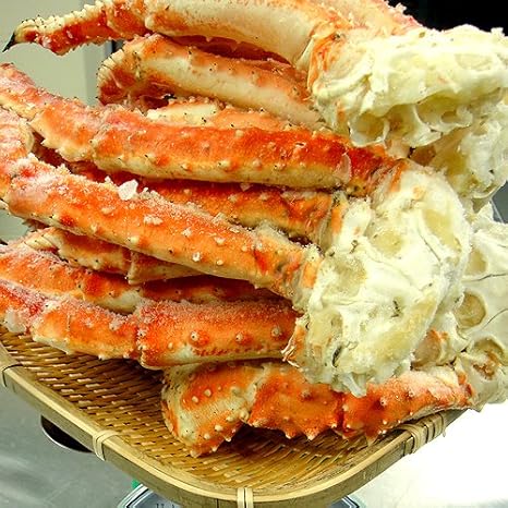 Amazon 21 最高傑作 タラバガニ 3肩前後 脚 北海道加工 大きさ半端ない たらば蟹 約3kg 海夢 カニ 通販