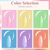 Honey Joy Neon Dip Powder Set 6 Colors Pink Yellow Purple Green Blue No Lamp view 2