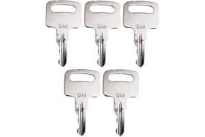 A.A 5 Pack Keys for Genie, Skyjack, Snorkel, Terex, Vermeer, Upright Lifts 104466, 455 (5)