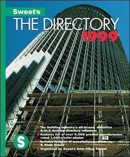 Sweet's Directory 1999 (Sweet's: The Directory)