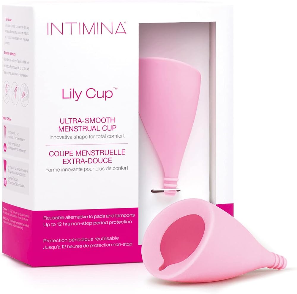 Intimina Lily Cup Size A - Thin Menstrual Cup, 8 Hour Protection