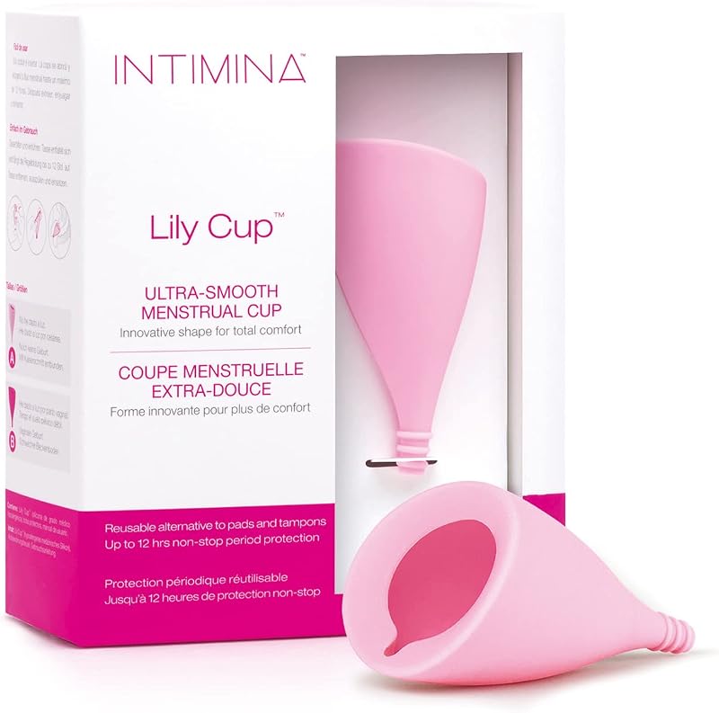 Intimina Lily Cup Size A - Thin Menstrual Cup, 8 Hour Protection