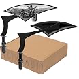 Chrome Motorcycle Mirrors For Harley - 360 Adjustable Rear View For Sportster, Softail, Touring - View #5