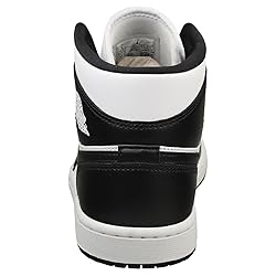 Jordan 1 Mid Women White/Black-Panda Mid DV0991-101