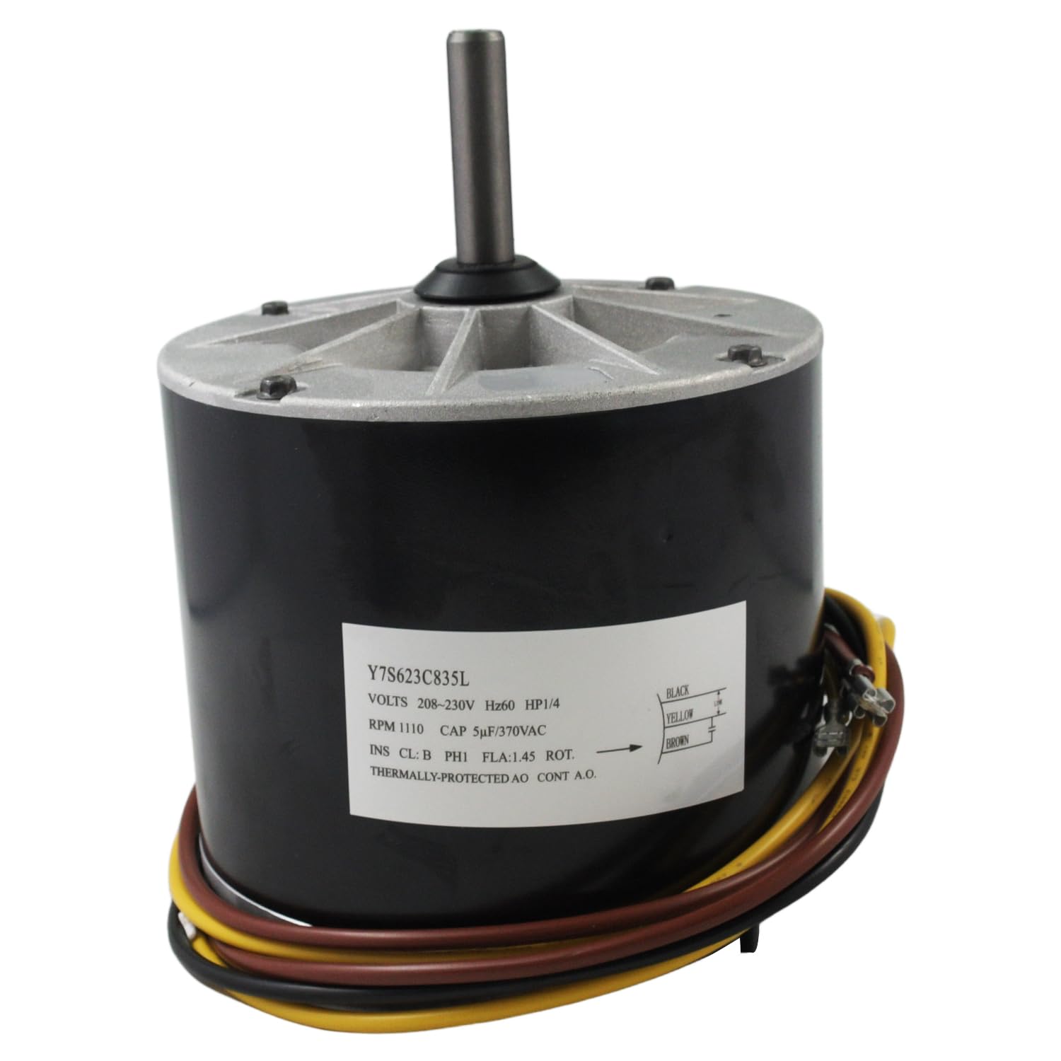 Photo 1 of Molloparts Condenser Fan Motor Y7S623C835L HC39GE226 HC39CQ230 HB39GQ230 HC39GQ230 MOT99135 1172709 20140220 E1403050900215 Compatible with Zhongshan Broad-Ocean Compatible with Carrier