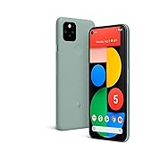 Google Pixel 5 5G 128GB 8GB RAM Factory Unlocked (GSM Only | No CDMA - not Compatible with Verizon/Sprint) International Vers