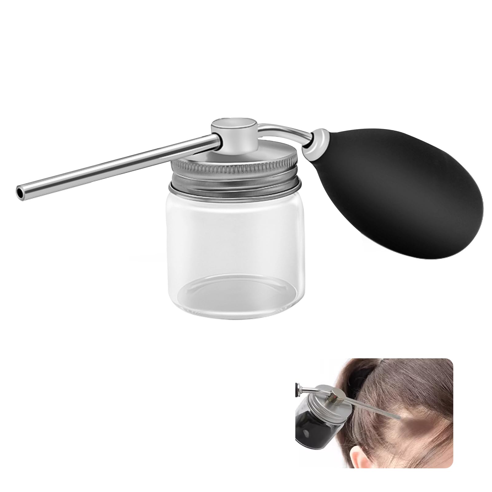 Photo 1 of 1PCS Diatomaceous Earth Duster,Powder Duster,Diatomaceous Earth Applicator,Can Be Used as Efficient Powder Dispenser for Home and Garden Environmental Cleaning and Protection