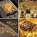 Fairy String Lights 60Led Fairy Lights Battery Operated with Remote Controller,20ft Copper Wire Starry Lights,Ambiance Lighting for Outdoor,Garden,Home,Christmas,Party,Decorations(Warm White,2-Pack))