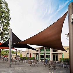 Royal Shade 10' x 10' x 10' Brown Triangle Sun