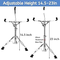 Youeon Snare Drum Stand with Drum Sticks