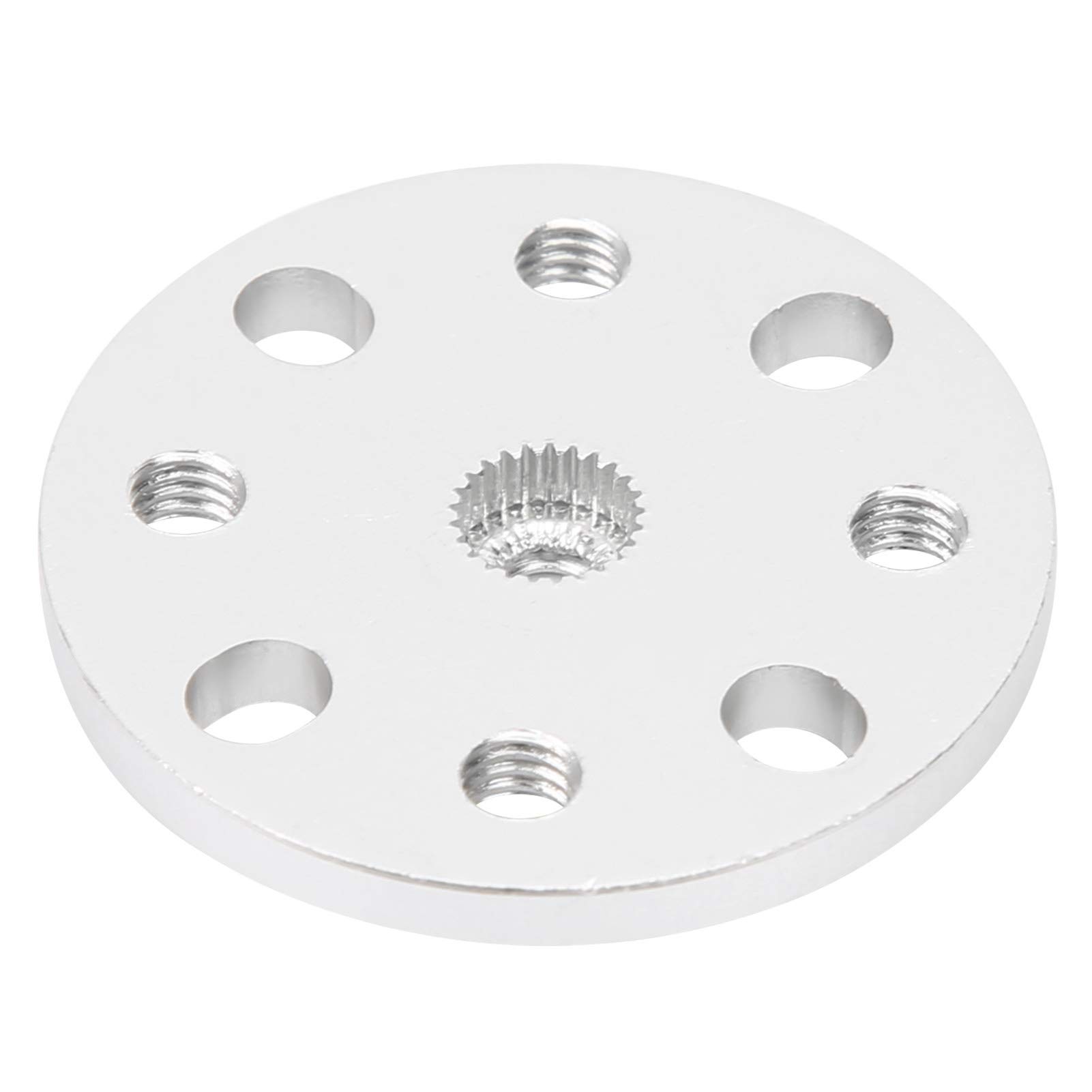 RASTKY Strong 25 Tooth Spline Aluminum Servo Hub Horn 32mm Anti- Steering Axle Part for RC Plane Black