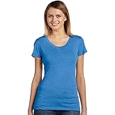 Triblend Deep V-Neck T-Shirt by Bella+Canvas