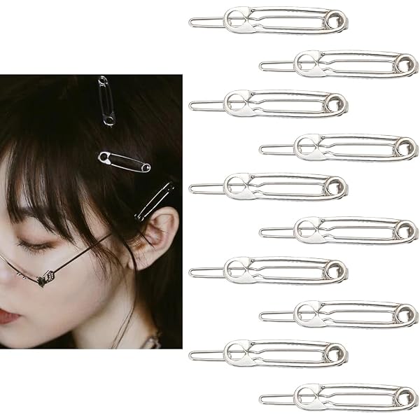 Pinces à Cheveux Squelette Tête De Mort - Lot De 2 - Accessoire Gothique Halloween Cosplay