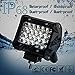 LED Pod Lights,4Inch 2PCS LED Pods Light Spot Beam Work Light Bar LED Flood Light Pods Quad Row Cube Driving Fog Lights for Jeep Off-road Truck Boat ATV SUV (24LEDs - 72W)