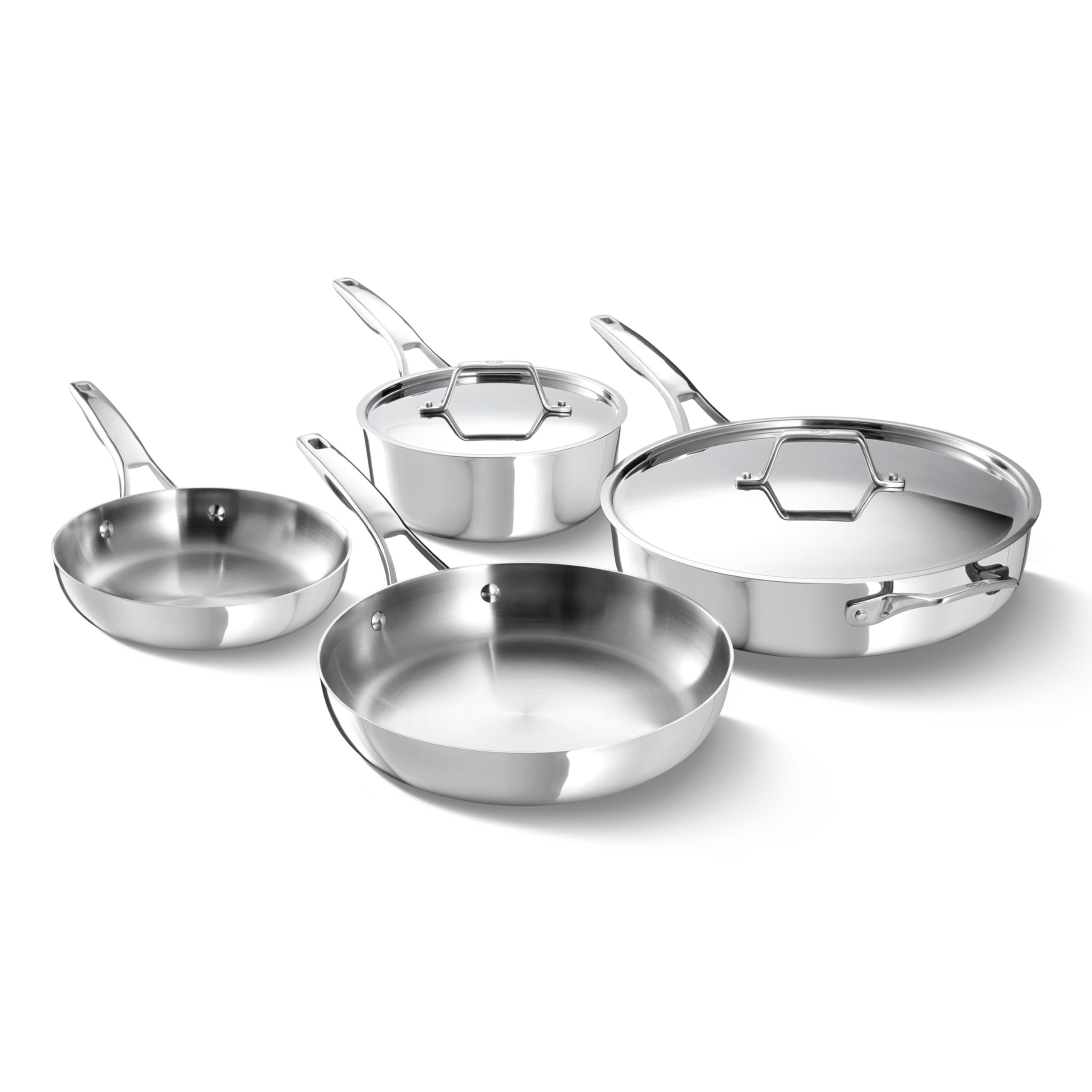 Premier Stainless Steel 6-Piece Cookware Set Image