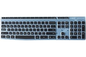 FANSHINUO Keyboard Covers for MK345 K345 Ergonomic Waterproof Silicone Protectors Skin Replacement Covers