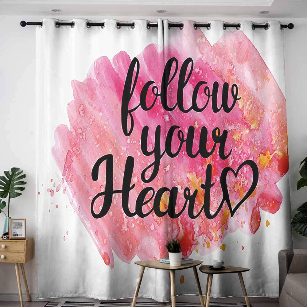 Amazon Com Onefzc Kids Curtains Wide Tap Follow Your Heart