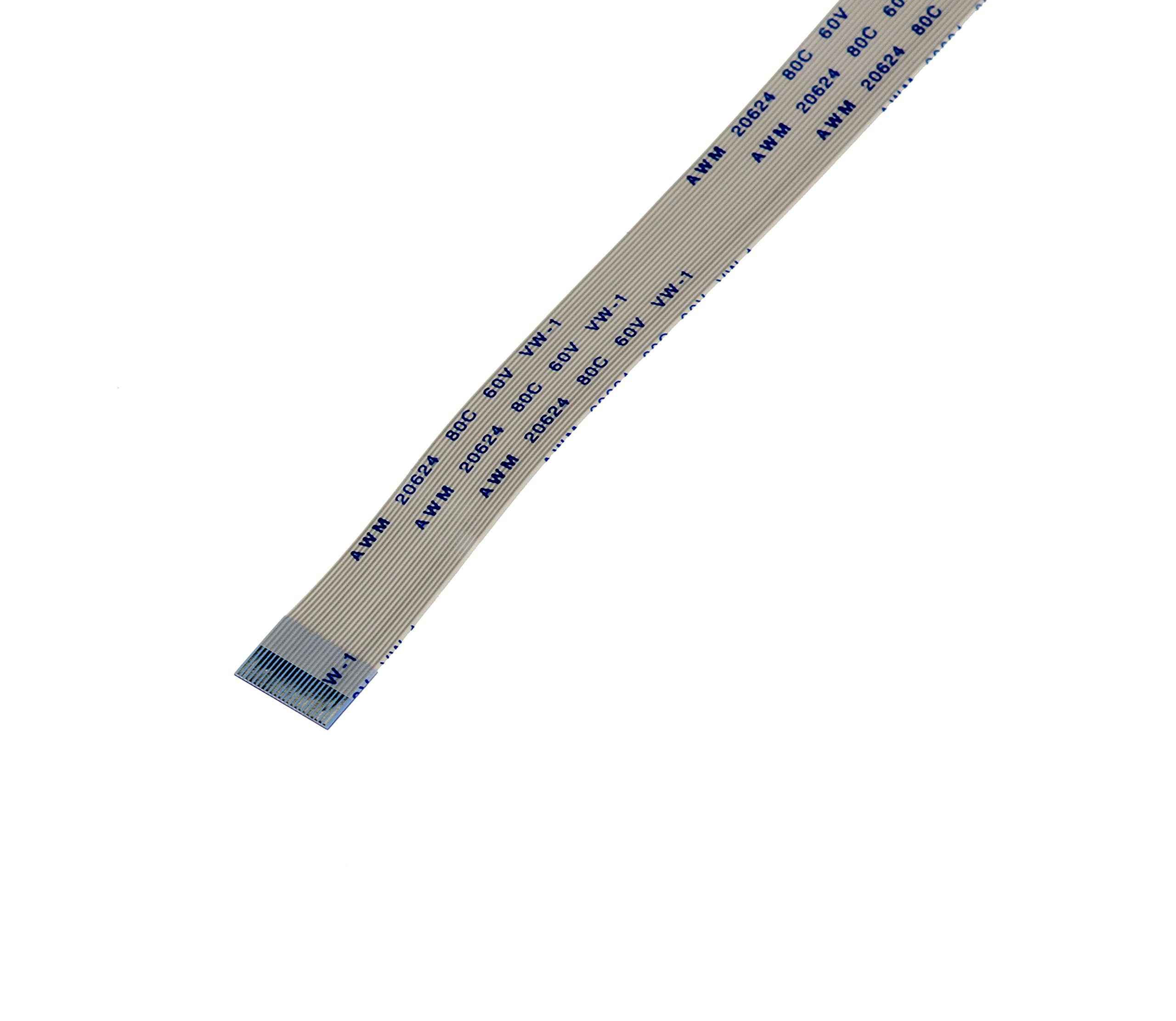 KALEA-INFORMATIQUE FPC ZIF Ribbon sheet 22 AWM wires, 0.5mm pitch length 200mm width 11mm. Connectors on the same side of the FPC sheet.