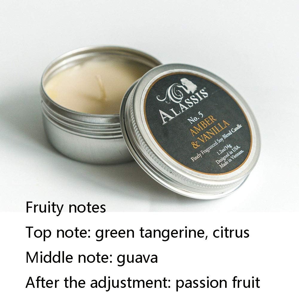 GSKTY Aromatherapy candle Aromatherapy Smokeless Soybean candle natural plant purifying air gifts