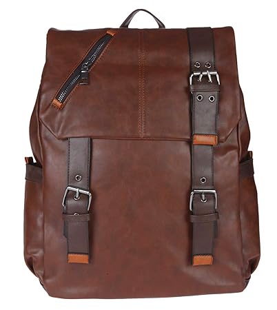 FUR JADEN 25Ltr Brown Casual Backpack