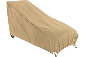 Classic Accessories Terrazzo Water-Resistant 66 Inch Patio Chaise Lounge Chair Cover, Patio Furniture Covers