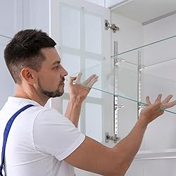 6 Pcs 36 Inch Shelf Pilaster and 36 Pcs Cabinet