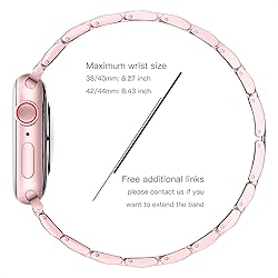 YGTIECS Compatible with Apple Watch Band 38mm 40mm