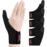 VISEMAN Bowling Thumb Saver Protector Sets, Lightweight Bowling Thumb Guard Sock, Right Handed Bowling Gloves