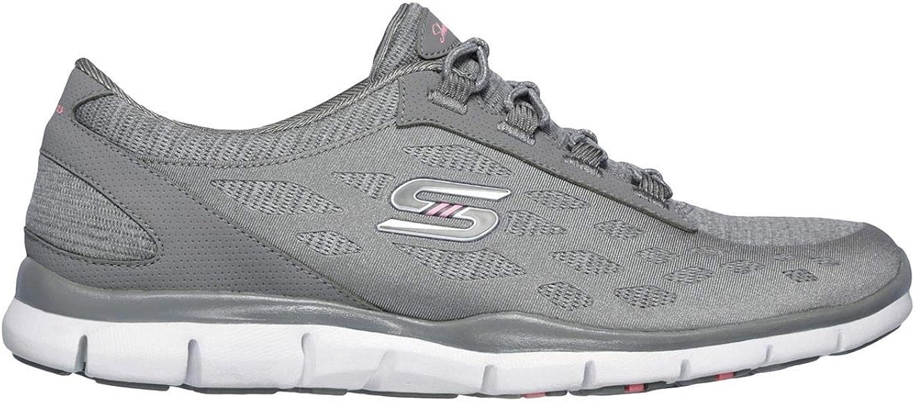 zapatos skechers gris