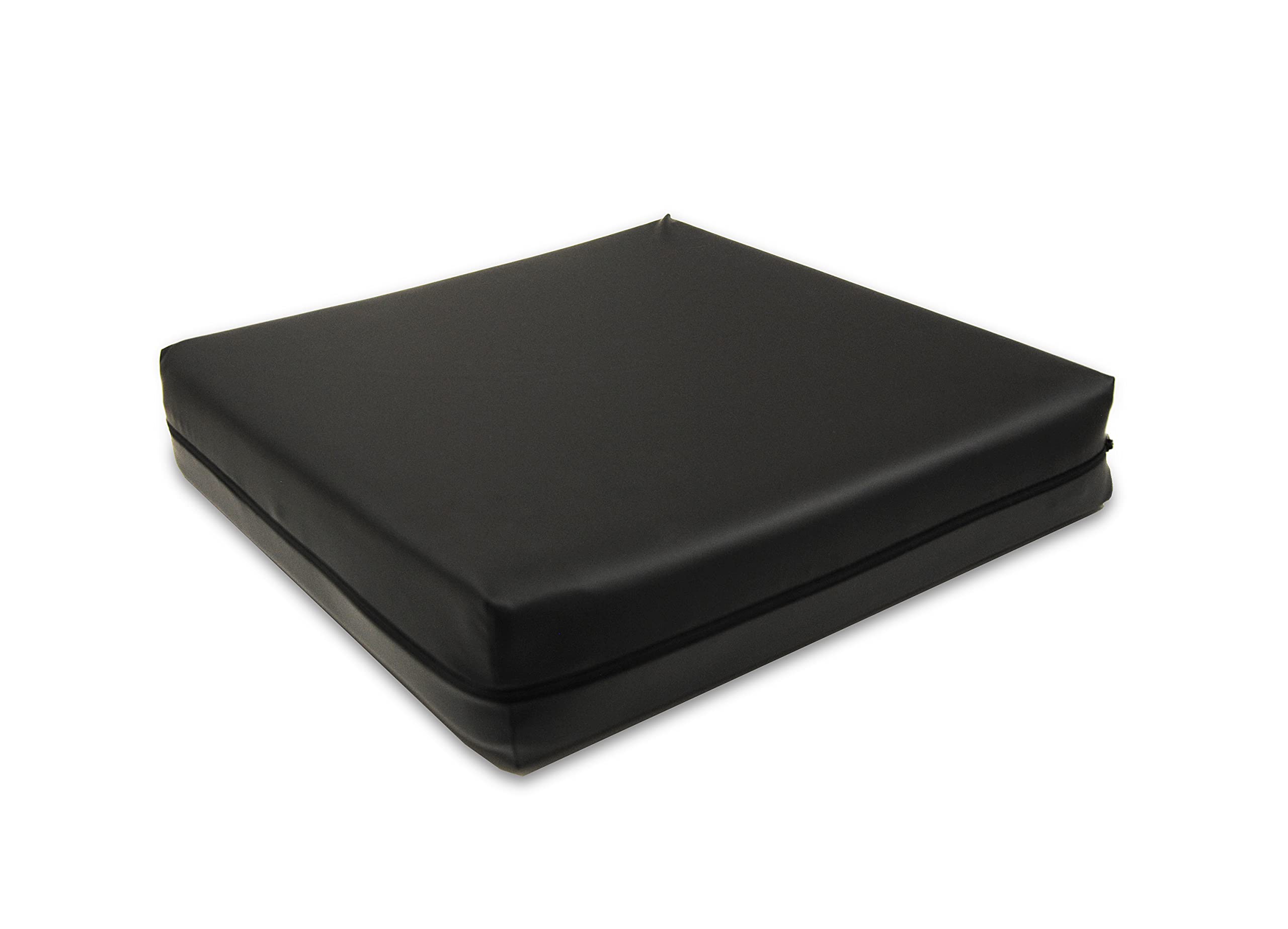 PEPE Mobility Wheelchair Cushion 16.5", Viscoelastic Foam for Pressure Relief, Waterproof Removable ZIP Cover, Orthopaedic - Made in Europe