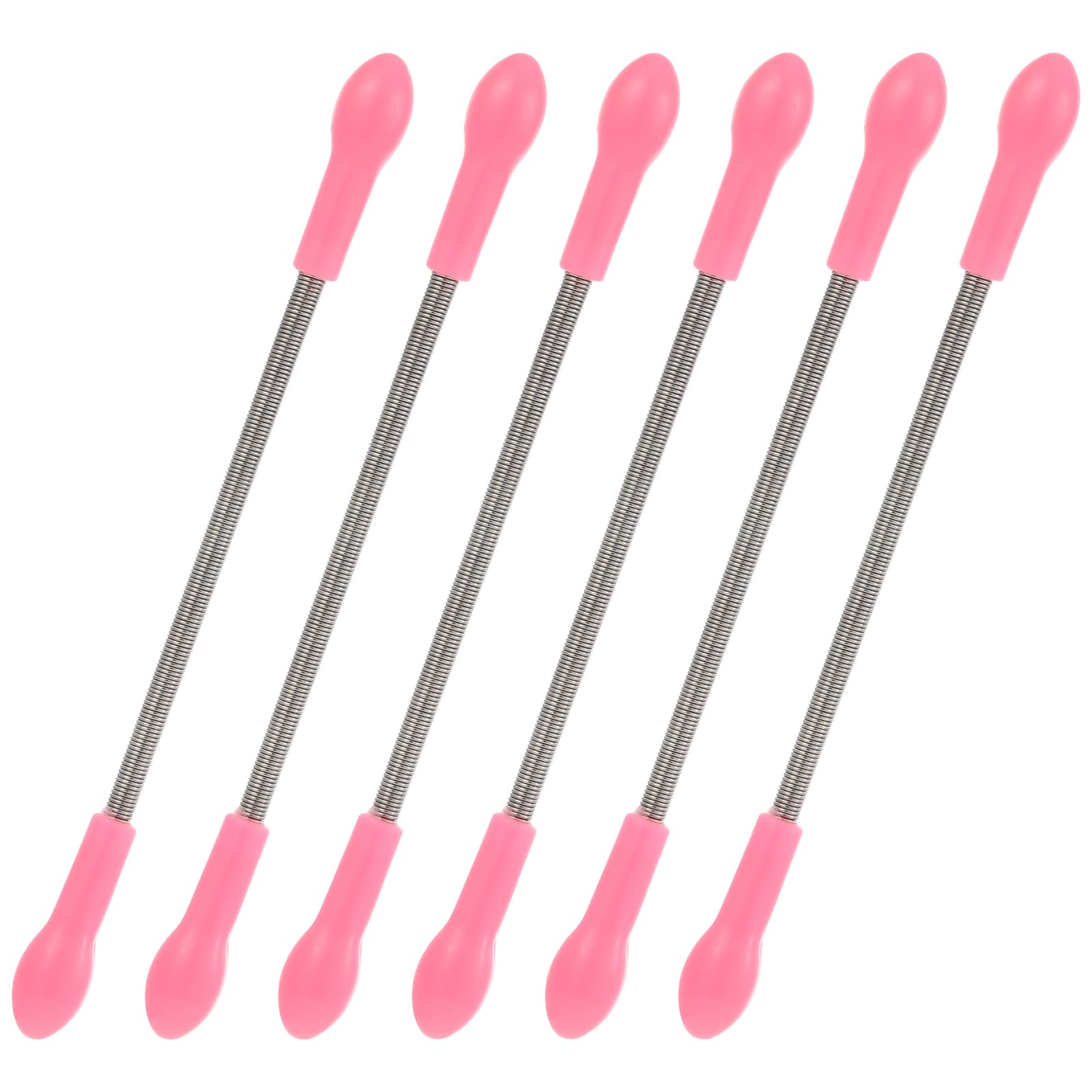 Photo 1 of Ymapinc 6 Pcs Women Lip Hair Remover Tool, Portable Coil Spring Epilator for Facial Mustache, Upper Lip, Chin Eyebrow Cheek Hair Threading Tool - Stainless Steel Spring