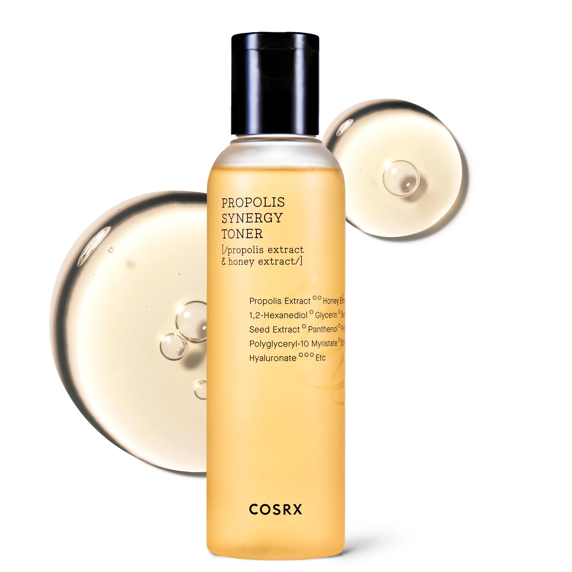 COSRX Full Fit Propolis Toner 72% Propolis Extract, Korean Glow Toner for Face, Healthy Glow Boosting, Hydrating Dewy Essence for Soft Plump Skin, Korean Skincare 150ml