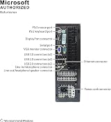 Dell Window 11 Pro Optiplex Core i5 Desktop Small Form Tower PC 8GB 120GB SSD view 4