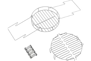 SOLDBBQ Turkey Fryer Replacement Parts Kit for Char-Broil The Big Easy Accessories, Bunk Bed Basket, Leg Rack, Rib Hooks, Oilless Turkey Fryer Accessories Kit for Thanksgiving & Christmas