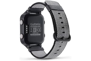 C2D JOY Classic Nylon Weave Band Compatible with Garmin Approach S20 S5 S6 Watch Band Replacement Smartwatch Strap Accessory for Golf