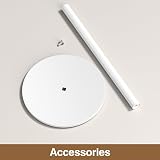 niffgaff Kitchen Roll Holder White Stainless Steel Free Standing view 7