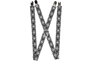 Buckle-Down unisex-adults Buckle-down Suspender - FloralSuspenders