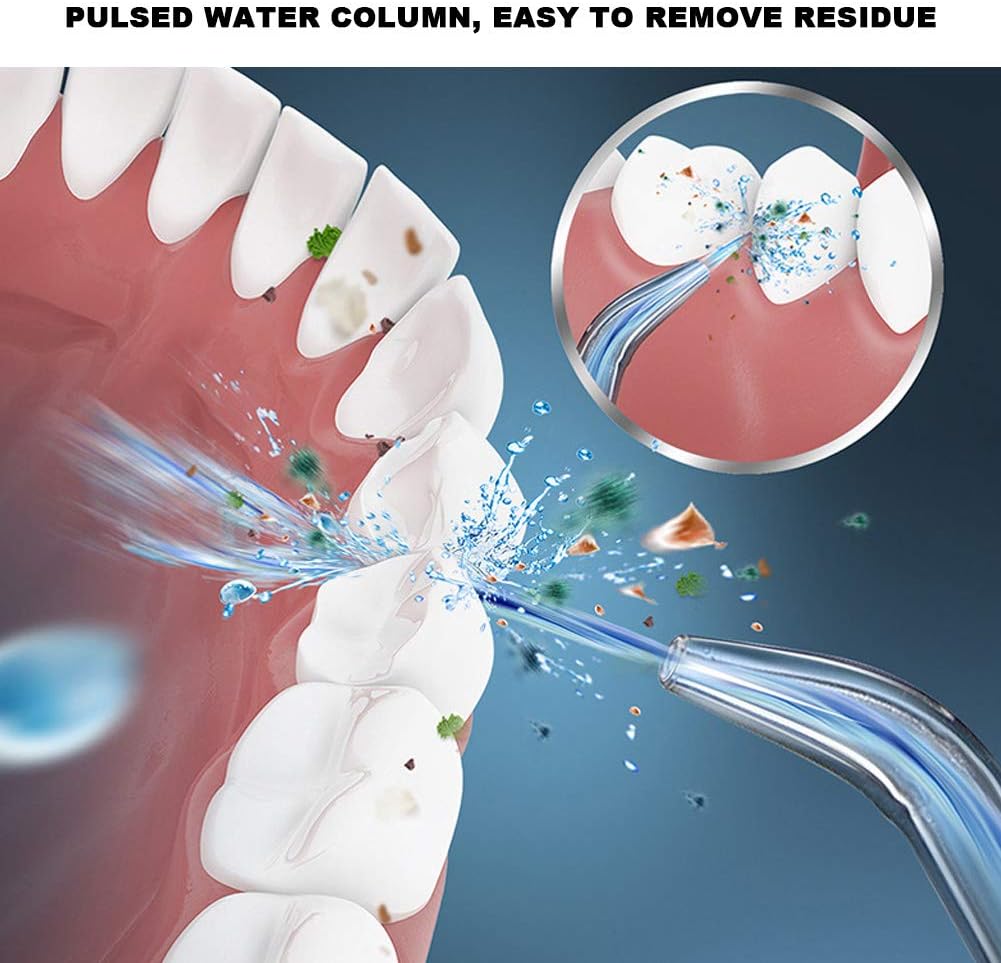 Oral Irrigator, 3 Mode Water Flosser, Interdental Space Cleaner Professional Water Flosser For At Home For Healthier Gums For Thorough Cleaning And Massage Of The Gums - Image 4