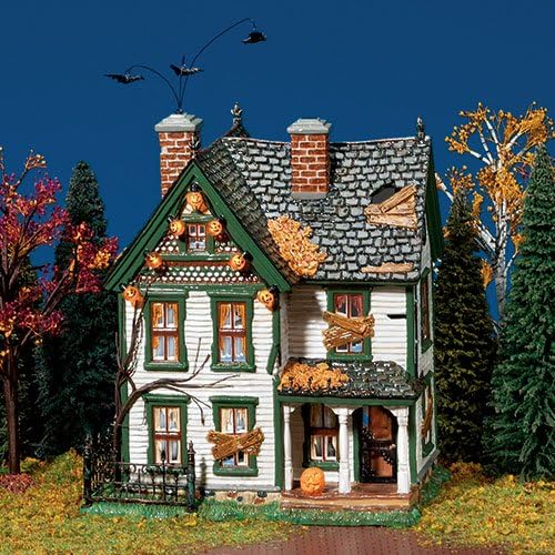 Dept 56 Buildings SPOOKY FARMHOUSE 55315 Halloween Dept 56