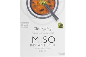 Clearspring - Organic Instant Miso Soup - With Sea Vegetables - 40g
