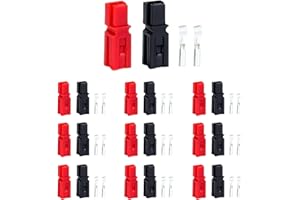 ANCHImsr 40 PCS (10 Pair) 15 Amp Power Connectors,Battery Connector Modular Power Connector Quick Disconnect,AWG16-20,Quick Disconnect Modular Terminals Connectors