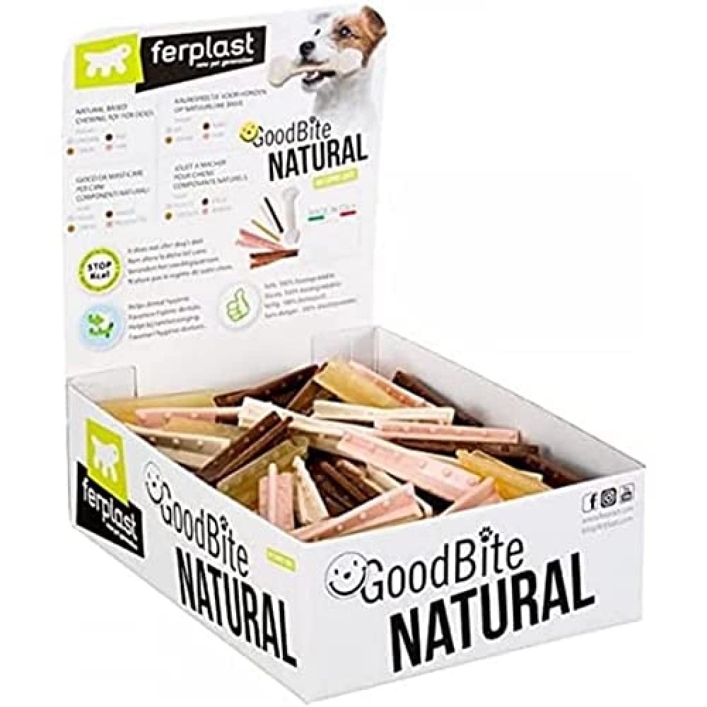 Ferplast Toy MASTI Dog Refill GOODBITE Helix S, Black,Medium