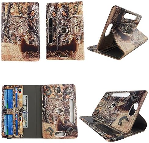Camo Tail Deer tablet case 10 inch for Lenovo Tab 2 10" 10inch android tablet cases 360 rotating slim folio stand protector pu leather cover travel e-reader cash slots
