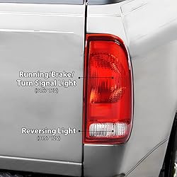 CROSSDESIGN Tail Lights w/o Bulbs & Wiring Harness