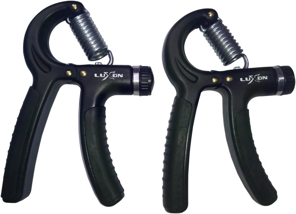 LUXON 2 Pack Hand Grip Strengthener Adjustable Resistance 22-110 Lbs (10-50kg) -Hand Grip Exerciser, Strengthen Grip, Hand Squeezer, Forearm Grip, Hand Exercise, Gripper, Finger Strengthener : Sports & Outdoors