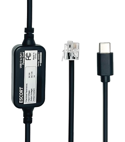 Aazon.co: Radar Detector Vehicle Power Cable Cord For Escort