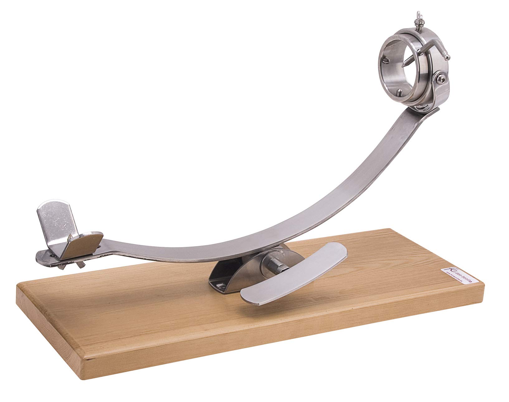 Flores Corteés 17932 Ham Stand or Ham Holder, Silver