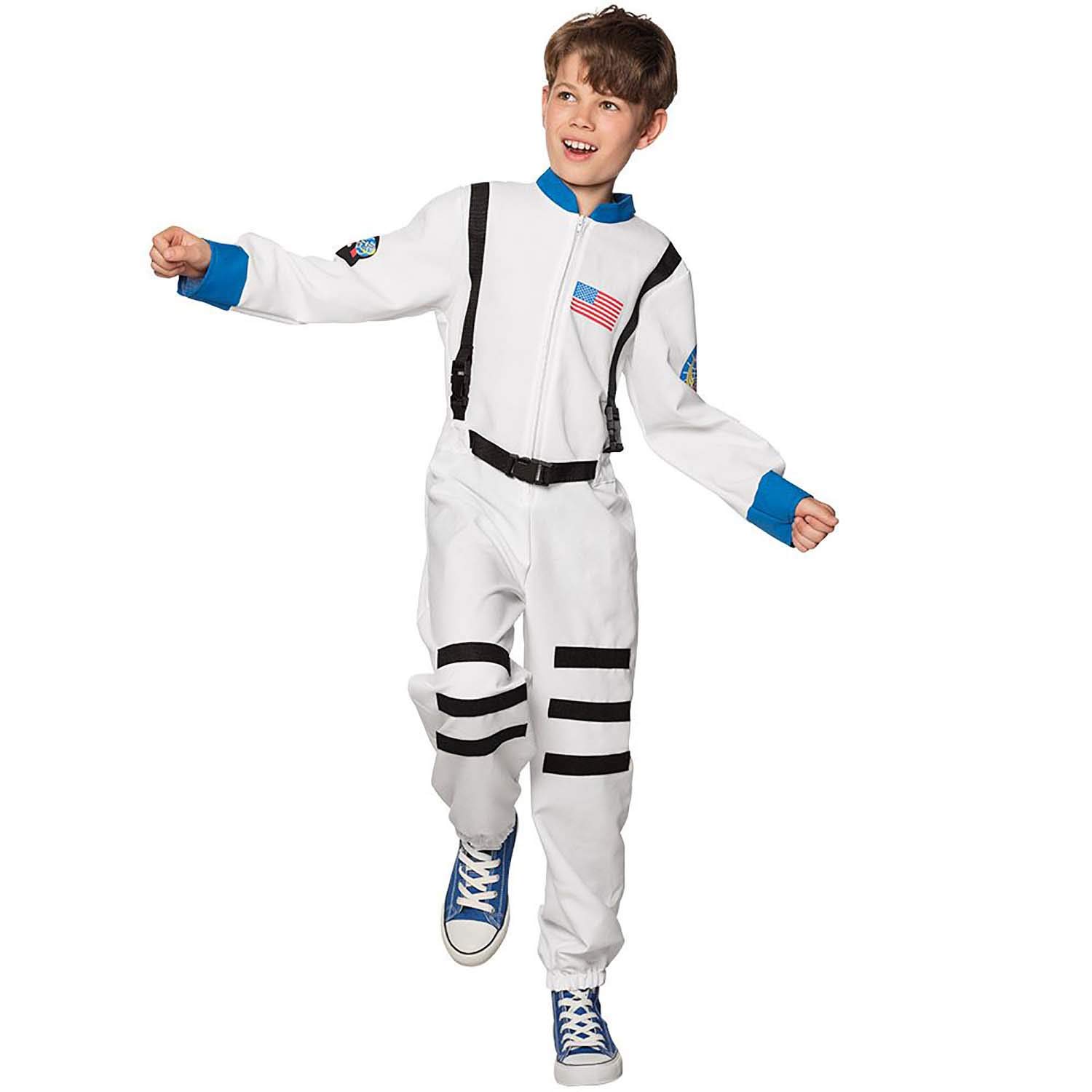 Boland - Children's Astronaut Costume Various Sizes Jumpsuit Jumpsuit Space Space Fancy Dress Carnival Theme Party